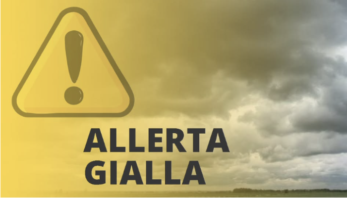 Allerta meteo gialla