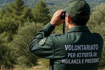volontariato per attività vigilanza e presidio